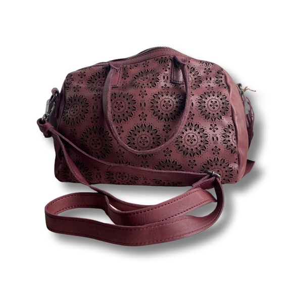 Bohemian genuine leather handcrafted in India unique boho purse NEW